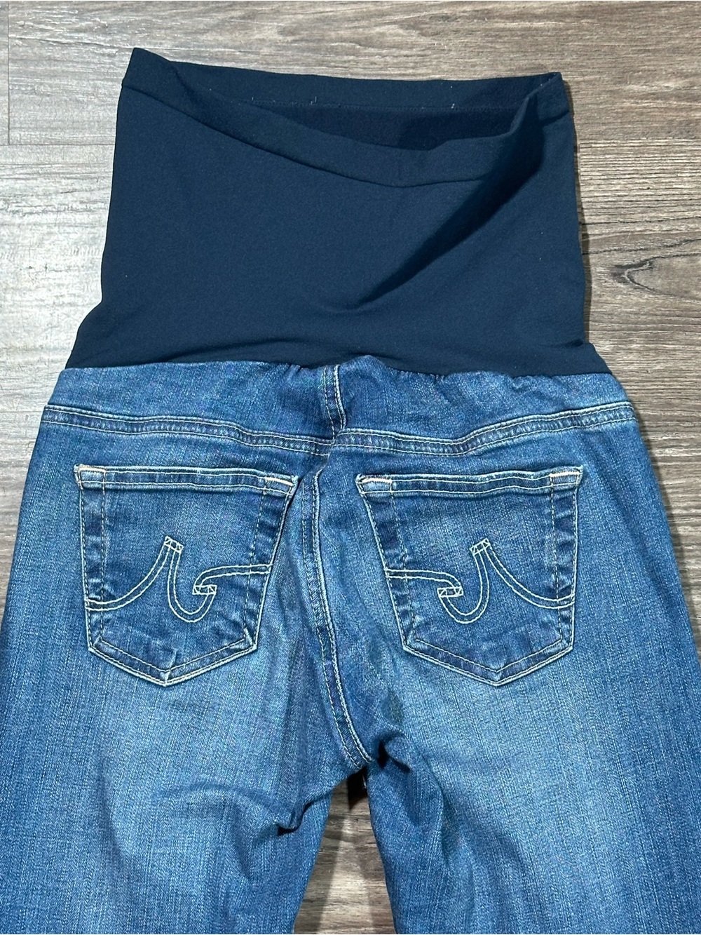 ADRIANO GOLDSCHMIED Secret Belly Panel Maternity Skinny Jeans 25 - Picture 12 of 14